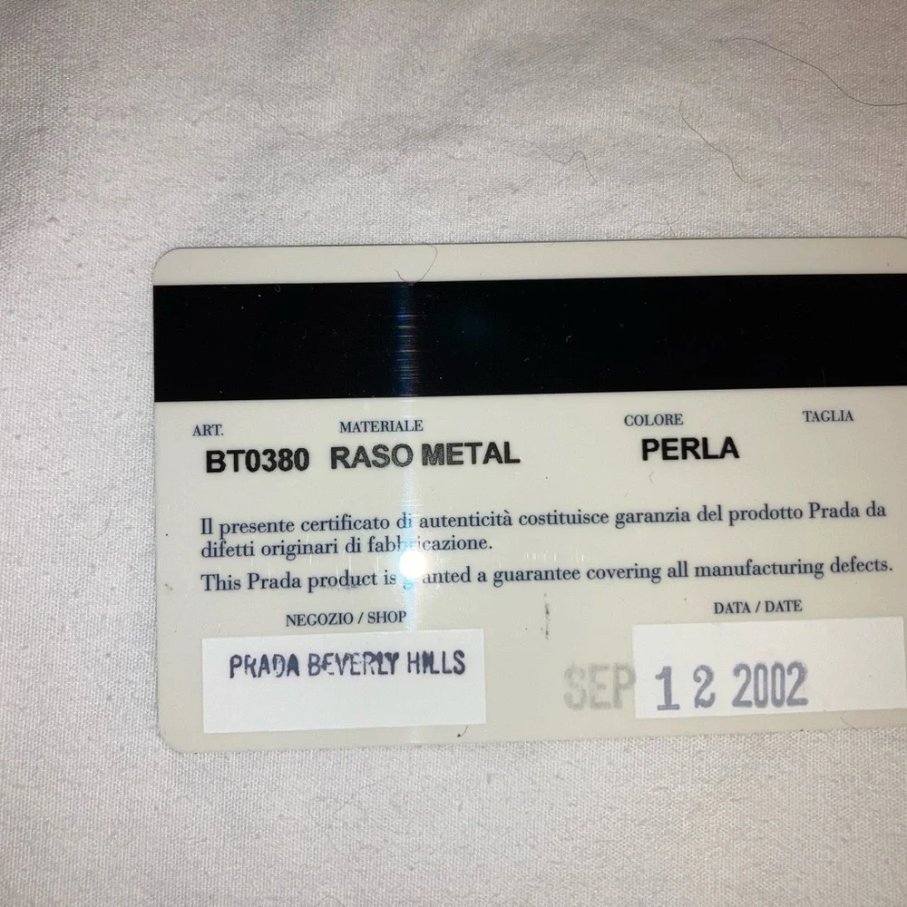 Prada silver mesh evening bag - Picture 7 of 12